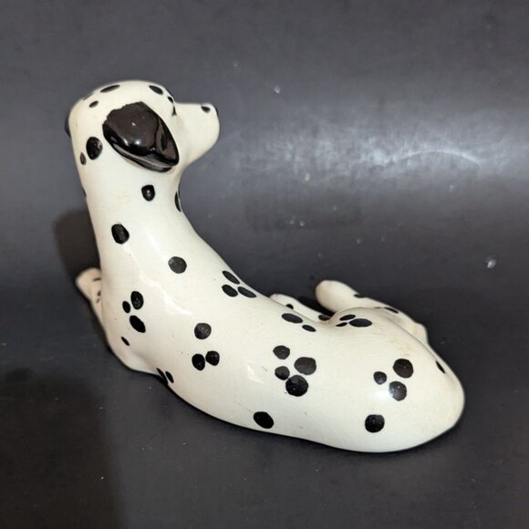 Vintage WR Midwinter Ltd Dalmatian Figurine England Ceramic Dog Statue 6" Long U - Picture 5 of 8